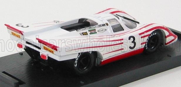 PORSCHE - 917K 4,5 L N. 3 24 Ore di Daytona 1970 K. AHRENS - V. ELFORD - BIANCO ROSSO modellino in scala modellino Vroomi