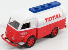 RENAULT - GALION TANKER TRUCK FUEL TOTAL 1963 - RED WHITE BLUE