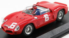FERRARI - 246SP DINO SPIDER N 6 (CHASSIS N 0022M) WINNER GUARDS TROPHY  BRANDS HATCH 1962 M.PARKES - RED