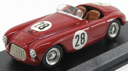 FERRARI - 166 MM BARCHETTA N 28 (CHASSIS N 0790) 6th CLASS PORTUGAL GRAND PRIX 1952 C.BIONDETTI - RED