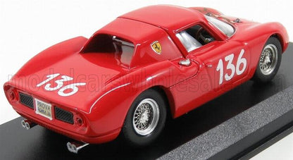 FERRARI - 250 LM N 136 TARGA FLORIO 1965 NICODEMI - LESSONA - RED