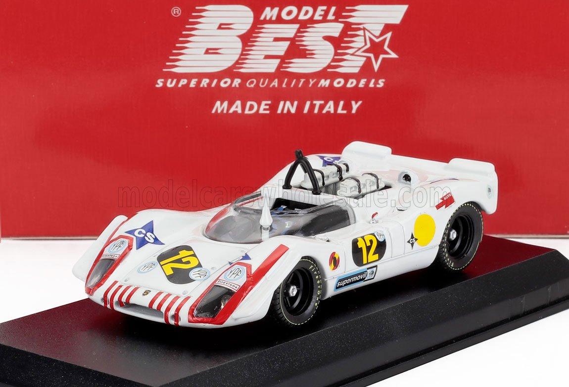 PORSCHE - 908/02 N 12 2e 1000 km BUENOS AIRES 1970 ROIG - RINDT - WHITE - Vroomi