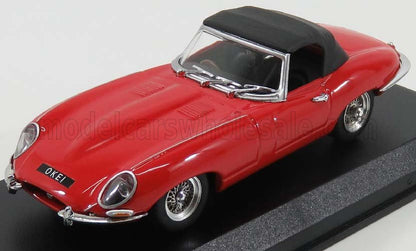 JAGUAR  E-TYPE 3.8 SPIDER CABRIOLET I-SERIES 1961 - VOITURE PERSONNELLE D'ELTON JOHN - ROUGE - Vroomi