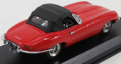 JAGUAR  E-TYPE 3.8 SPIDER CABRIOLET I-SERIES 1961 - VOITURE PERSONNELLE D'ELTON JOHN - ROUGE - Vroomi