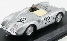 PORSCHE - 550RS SPIDER N 32 24h LE MANS 1958 GODIN DE BEAUFORT - LINGE - ARGENT - Vroomi