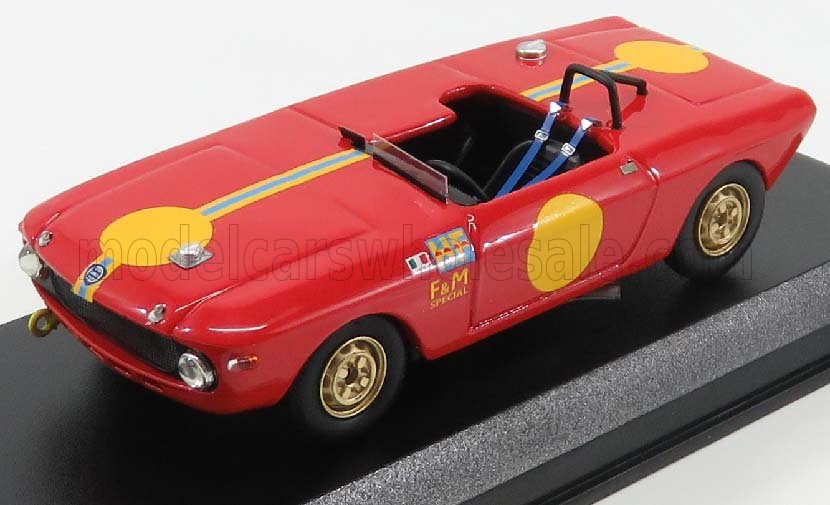 LANCIA - FULVIA SPIDER SPECIAL HF N 0 PROVA 1967 - ROUGE - Vroomi