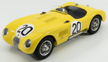 JAGUAR - C-TYPE SPIDER 3.4L TEAM ECURIE FRANCORCHAMPS N 20 9th 24h LE MANS 1953 ROGER LAURENT - CHARLES DE TORNACO - YELLOW