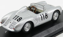 PORSCHE - 550RS SPIDER N 118 2e TARGA FLORIO 1959 - ARGENT - Vroomi