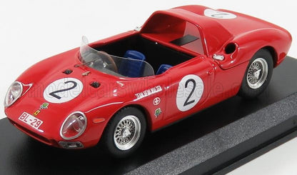 FERRARI - 250LM SPIDER N 2 WINNER CLASS PERNIS VON TIROL INNSBRUCK 1965 H.WALTER - RED
