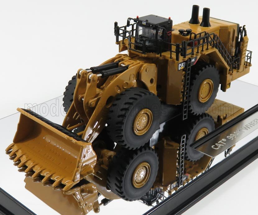 Caterpillar CAT 994K Wheel Loader Yellow Black DM Models 1:125 scale model