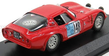 ALFA ROMEO - TZ2 N 148 RALLY PERGUSA JOLLY HOTEL 1965 DE ADAMICH - LINI - RED