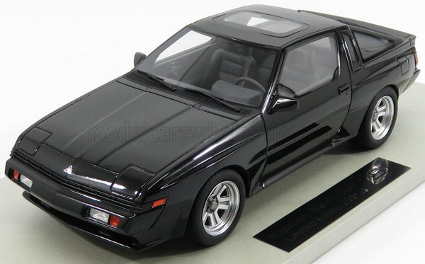 MITSUBISHI - STARION 2.0 TURBO EX 1988 - BLACK - Scale Model Cars