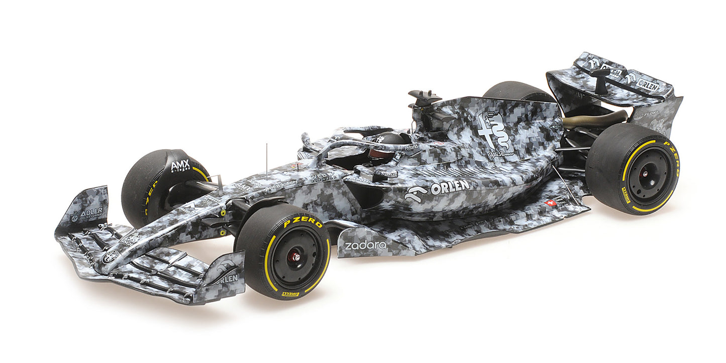 ALFA ROMEO C42 VALTTERI BOTTAS TESTING BARCELONA 2022