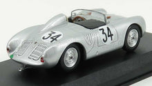PORSCHE - 550 RS SPIDER TEAM J.P.COLAS N 34 24h LE MANS 1958 J.KERGUEN - FRANC ( J.DEWES ) - SILVER - Vroomi