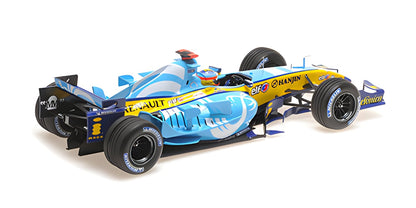 RENAULT F1 TEAM R25 FERNANDO ALONSO WINNER FRENCH GP WORLD CHAMPION 2005