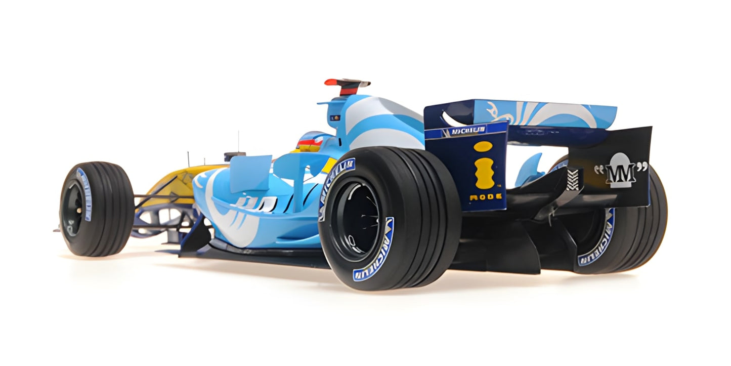 RENAULT F1 TEAM R25 FERNANDO ALONSO WINNER FRENCH GP WORLD CHAMPION 2005