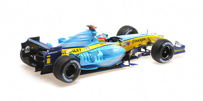 RENAULT F1 TEAM R25 FERNANDO ALONSO 3RD PLACE BRAZIL GP WORLD CHAMPION 2005