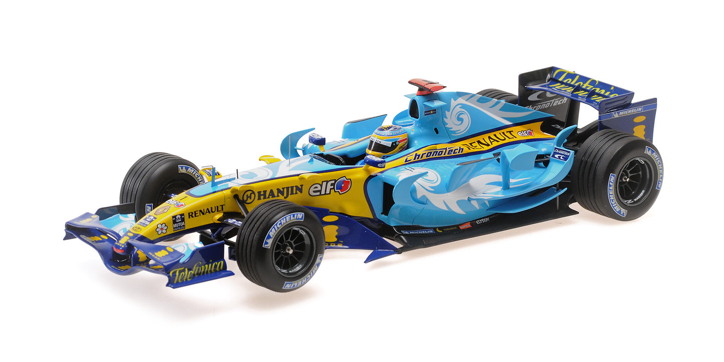 RENAULT F1 TEAM R26 FERNANDO ALONSO TURKISH GP WORLD CHAMPION 2006