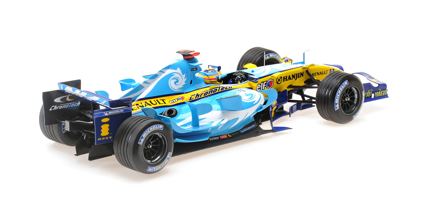 RENAULT F1 TEAM R26 FERNANDO ALONSO TURKISH GP WORLD CHAMPION 2006