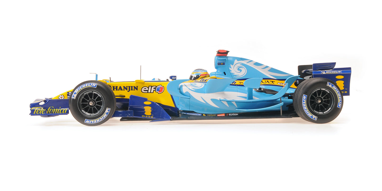 RENAULT F1 TEAM R26 FERNANDO ALONSO TURKISH GP WORLD CHAMPION 2006