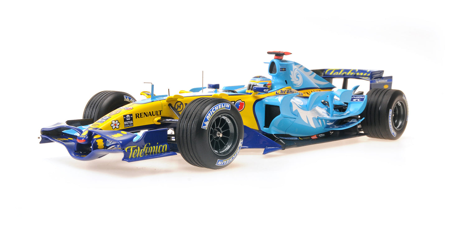 RENAULT F1 TEAM R26 FERNANDO ALONSO TURKISH GP WORLD CHAMPION 2006