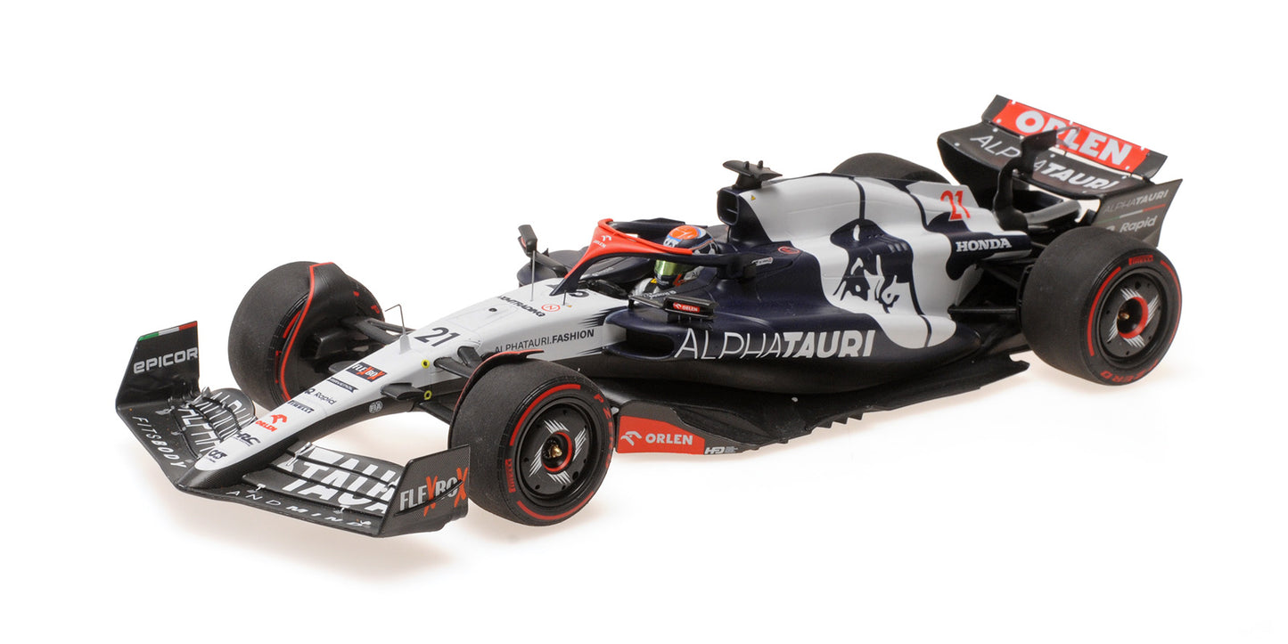 SCUDERIA ALPHATAURI AT04 NYCK DE VRIES LAST RACE BRITISH GP 2023