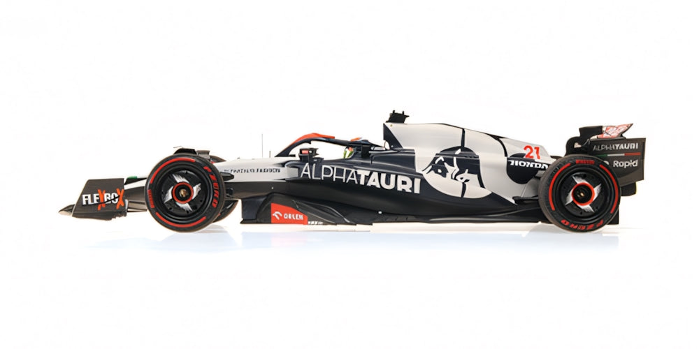 SCUDERIA ALPHATAURI AT04 NYCK DE VRIES LAST RACE BRITISH GP 2023