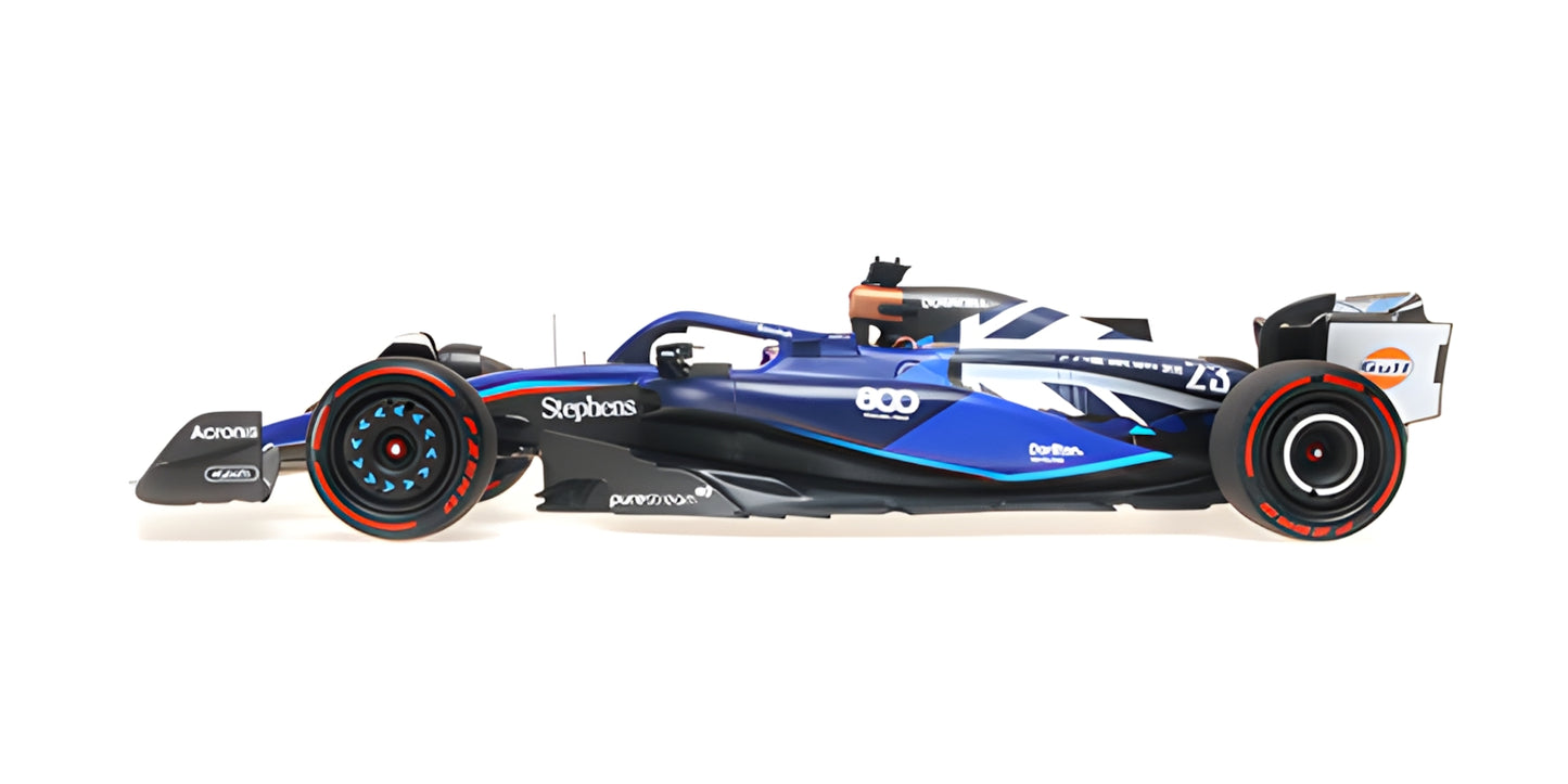 WILLIAMS RACING FW45 ALEXANDER ALBON WILLIAMS 800TH GP BRITISH GP 2023
