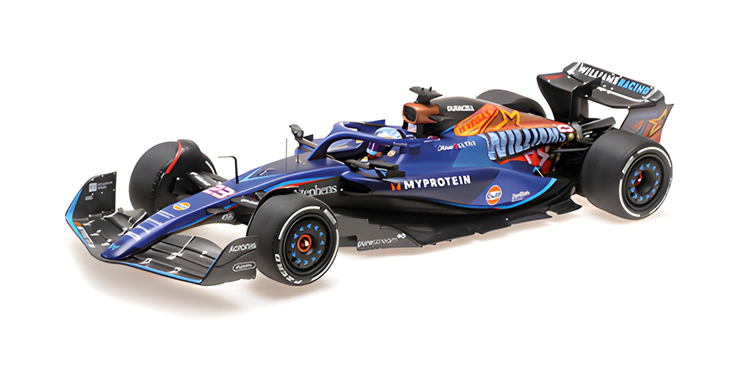 WILLIAMS RACING FW45 ALEX ALBON LAS VEGAS GP 2023