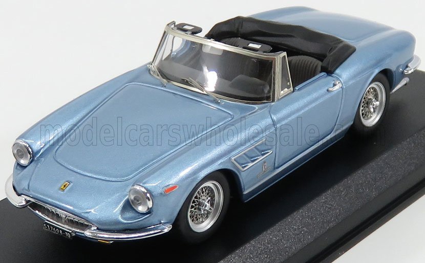 FERRARI - 330 GTS CABRIOLET 1967 - LIGHT BLUE MET - Vroomi