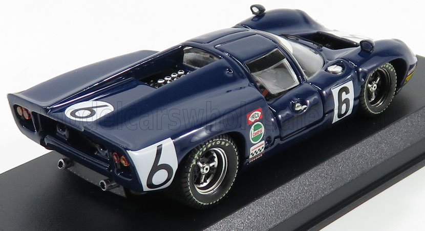 LOLA - T70 MK3 N 6 24 ore di Le Mans 1968 J.EPSTEIN - E.NELSON - BLU - Vroomi