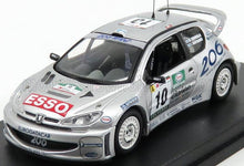 PEUGEOT - 206 WRC N 10 2nd RALLY PORTUGAL 2000 M.GRONHOLM - T.RAUTIAINEN - SILVER