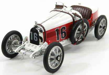 BUGATTI - T35 N 16 NATION COLOUR PROJECT MONACO 1924 - RED WHITE