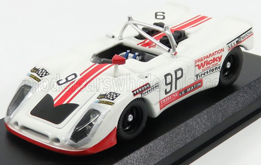PORSCHE | 908/02 FLUNDER N 9 P 10th 1000km NURBURGRING 1971 WICKY - CABRAL