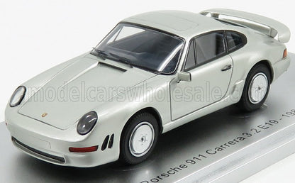 PORSCHE - 911 PROTOTYPE 3.2 CARRERA E19 1984 - SILVER - Vroomi