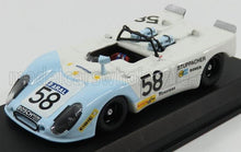 PORSCHE - FLUNDER N 58 24h LE MANS 1972 ROSER - STUPPACHER - BLANC LUMINEUX BLEU - Vroomi