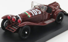 ALFA ROMEO - 2300 SPIDER N 105 MILLE MIGLIA 1932 T.NUVOLARI - G.B.GUIDOTTI - BORDEAUX Scale model car on Vroomi
