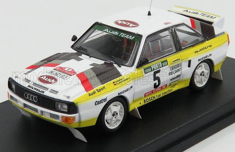 AUDI | SPORT QUATTRO TEAM AUDI 3rd RALLY PORTUGAL 1985 W.ROHRL - C.GEISTDORFER