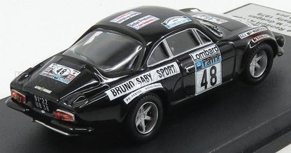 RENAULT - A110 ALPINE COUPE N 48 RALLY RAC 1978 B.SABY - M.GUEGAN - BLACK