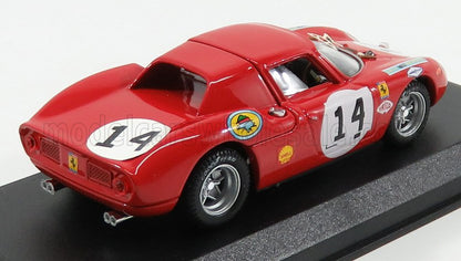 FERRARI - 250LM 3.3L V12 TEAM NORTH AMERICAN RACING TEAM N.A.R.T. N 14 24h LE MANS 1968 M.GREGORY - C.KLOB - RED