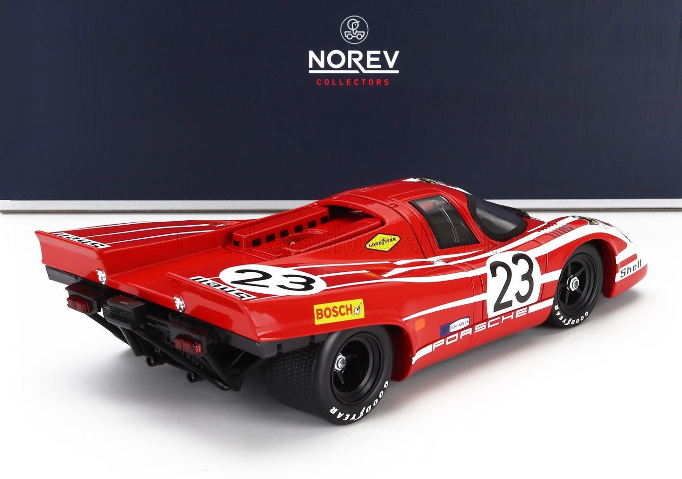 PORSCHE - 917K 4.9L TEAM SALZBURG N 23 WINNER 24h LE MANS 1970 HANS HERRMANN - RICHARD ATTWOOD - RED WHITE