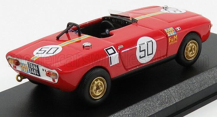 LANCIA - FULVIA HF 1.6 F&M SPECIAL N 50 1000 km NURBURGRING 1969 MUNARI - AALTONEN - ROUGE - Vroomi