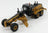 Caterpillar CAT 24 Motor Grader Yellow Black DM Models 1:50 scale model
