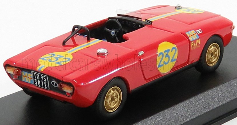 LANCIA | FULVIA F&M SPECIAL HF SPIDER N 232 TARGA FLORIO 1969 MAGLIOLI - PINTO