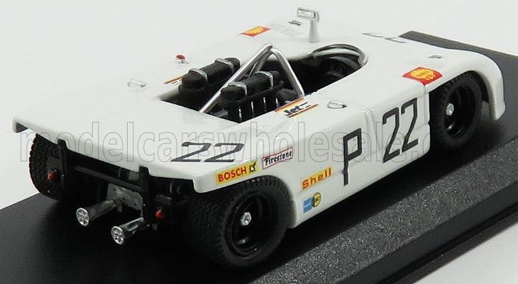 PORSCHE - 908/03 N 22 VAINQUEUR DES 1000 KM DU NURBURGRING 1970 ELFORD - AHRENS JR - WHITE - Vroomi