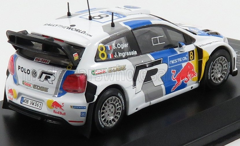 VOLKSWAGEN | POLO R WRC TEAM VOLKSWAGEN MOTORSPORT N 8 RALLY FINLAND 2013 S.OGIER - J.INGRASSIA