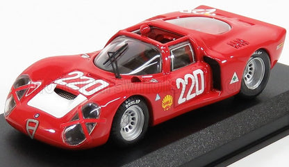 ALFA ROMEO - 33.2 N 220 TARGA FLORIO 1968 VACCARELLA - SCHUTZ - ROSSO