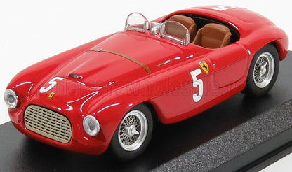 FERRARI - 166MM BARCHETTA ch.0010 N 5 AUTOMOBILE CLUB FRANCE COMMINGES 1949 L.CHINETTI - RED