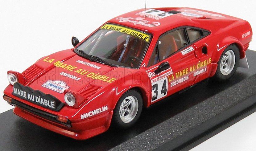 FERRARI | 308 GTB Gr.4 N 34 TOUR DE FRANCE 1983 GAUTHIER - GAUTHIER