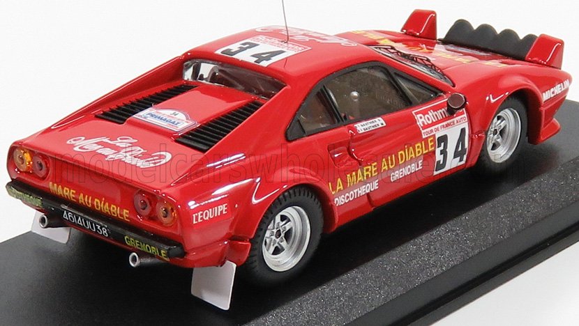 FERRARI - 308 GTB Gr.4 N 34 TOUR DE FRANCE 1983 GAUTHIER - GAUTHIER - RED - Vroomi